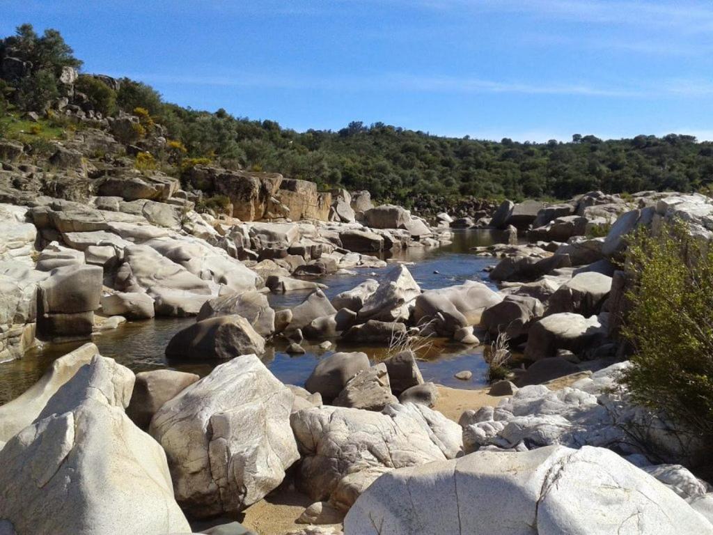 Tejadilla Casita Rural Cerca De Sevilla Con Piscina Esterno foto