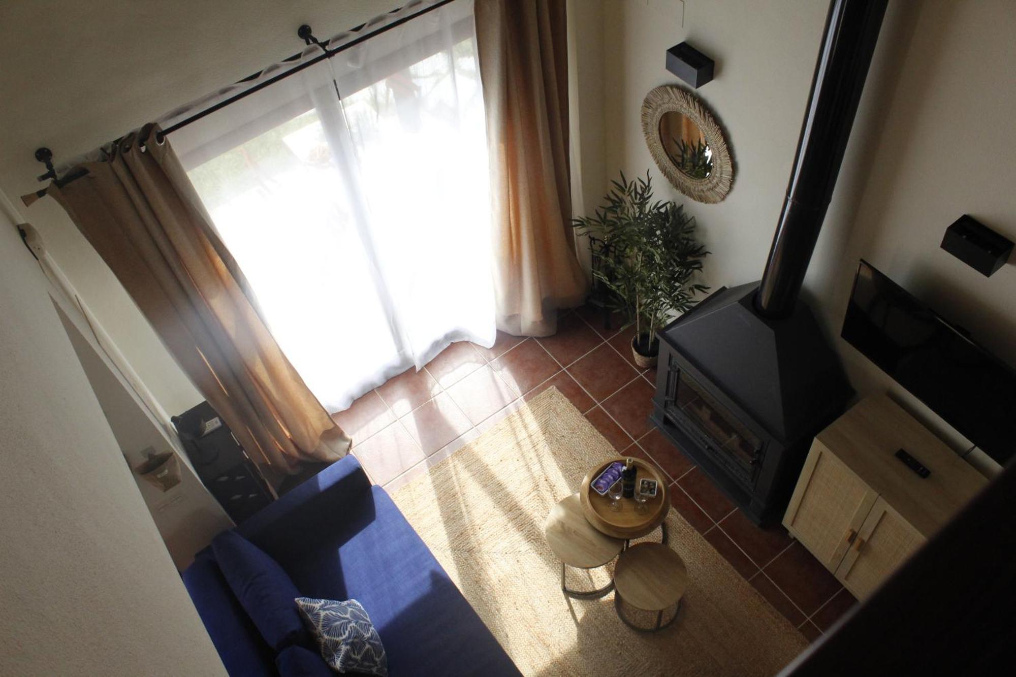 Tejadilla Casita Rural Cerca De Sevilla Con Piscina Esterno foto